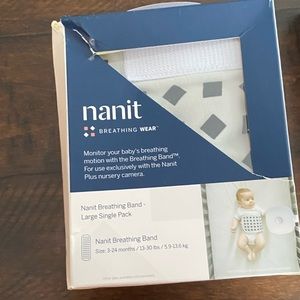 2 Nanit sleep bands
